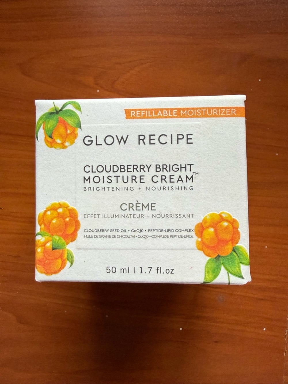 Glow Recipe Cloudberry Bright Moisture Cream 50ml Full Size NIB